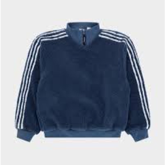 Adidas Blondey Sherpa Originals Sweatshirt Men’s Size Small - Picture 7 of 7